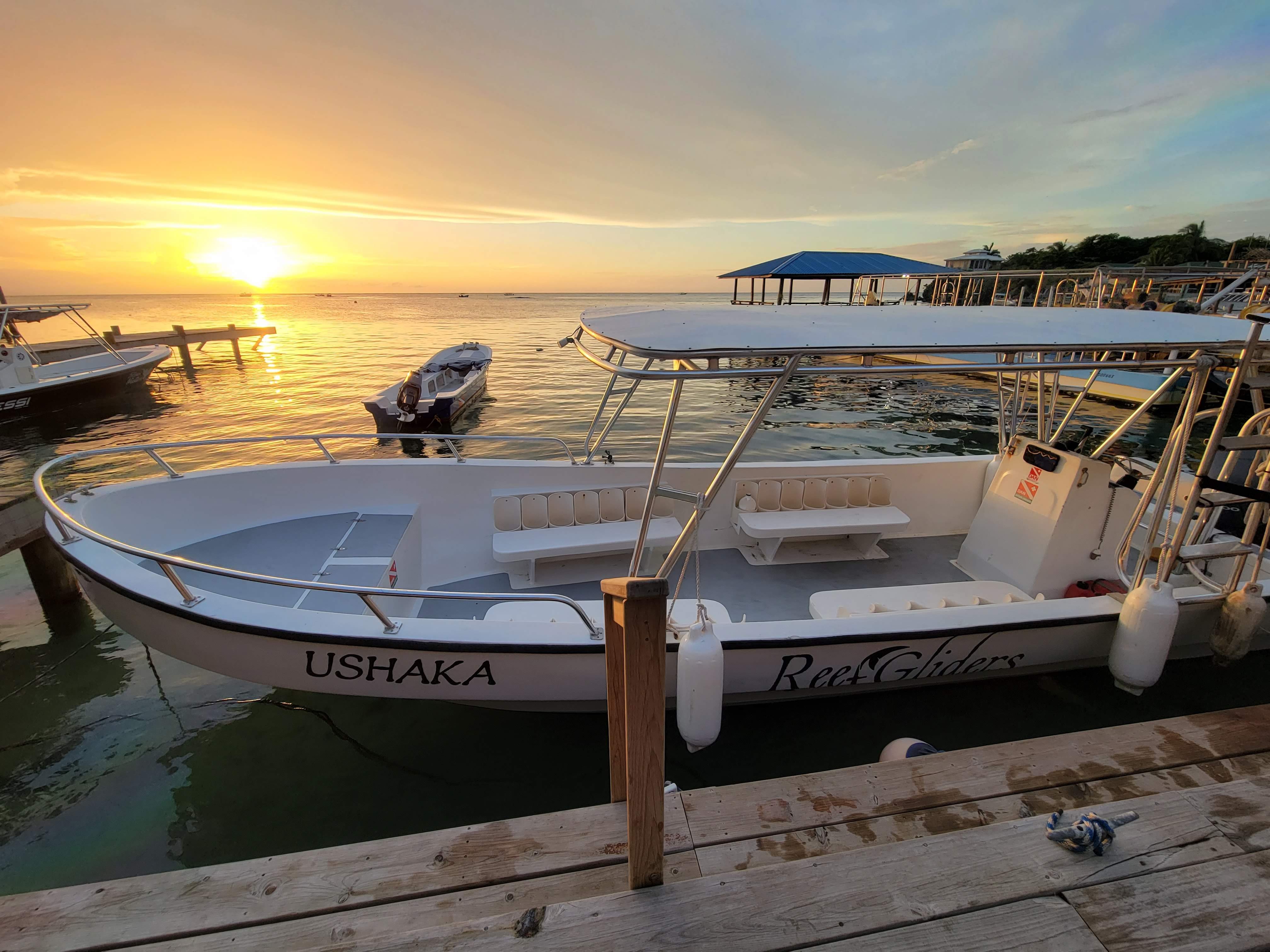 Our lovely boat, Ushaka