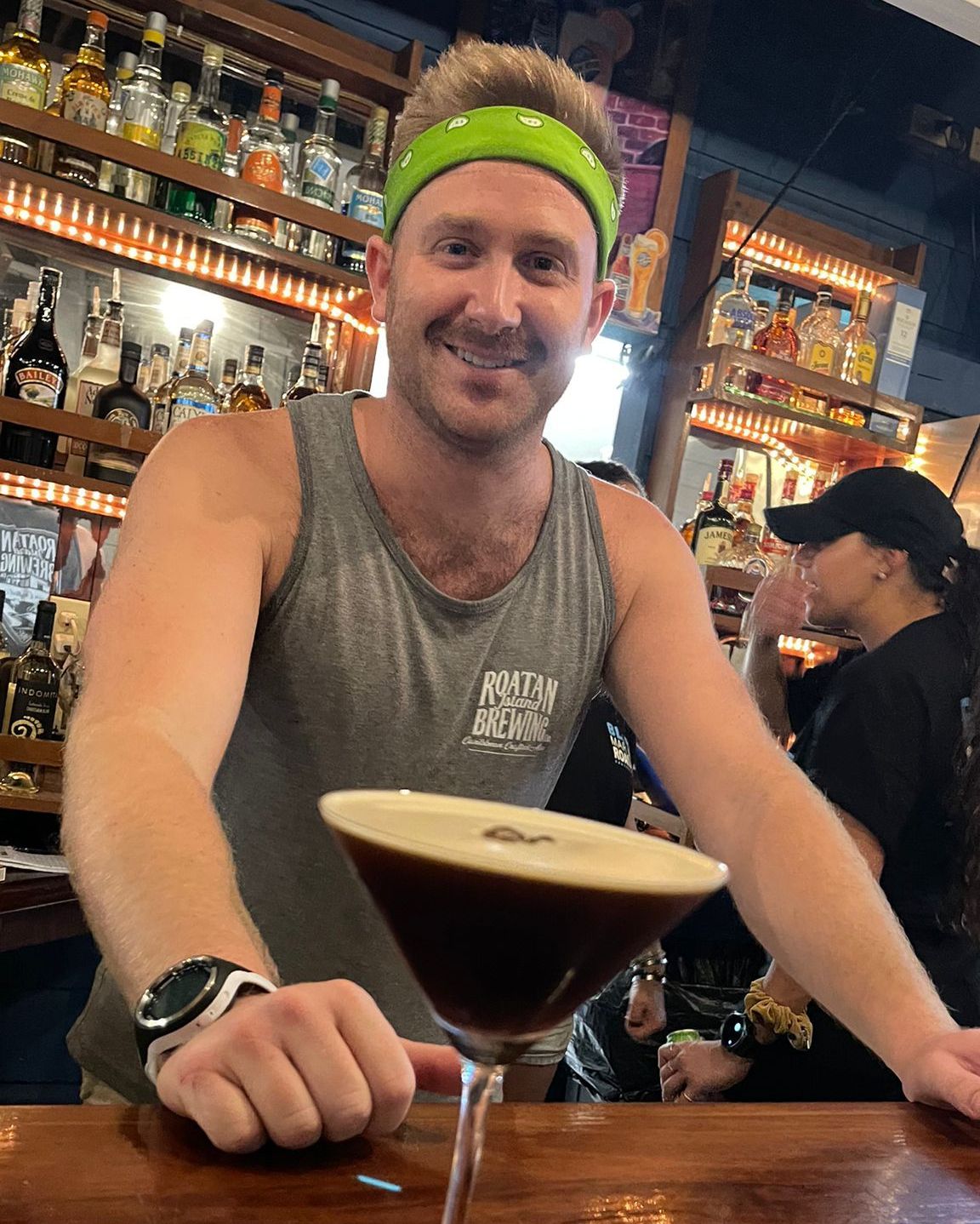 Delicious espresso martinis at Blue Marlin Delicious espresso martinis at Blue Marlin