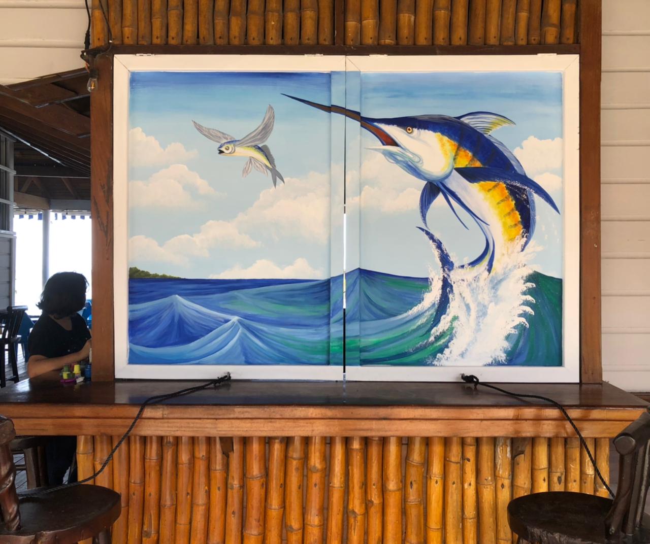 Blue Marlin artwork Blue Marlin artwork